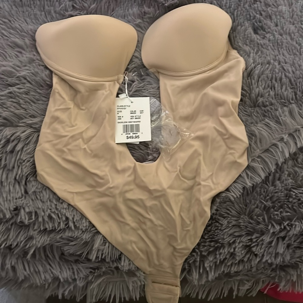 Backless body shaper size M